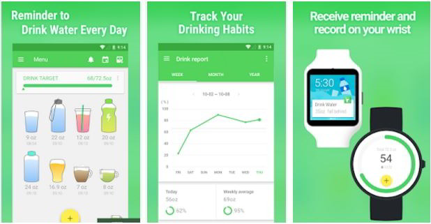 Image result for Water Drink Reminder app