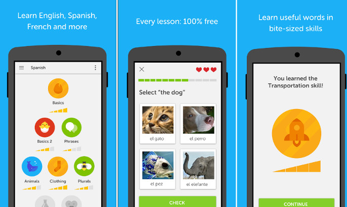 Best apps to learn English, Spanish and other languages (2018)