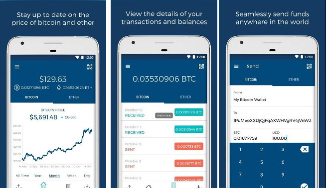 blockchain app buy bitcoin