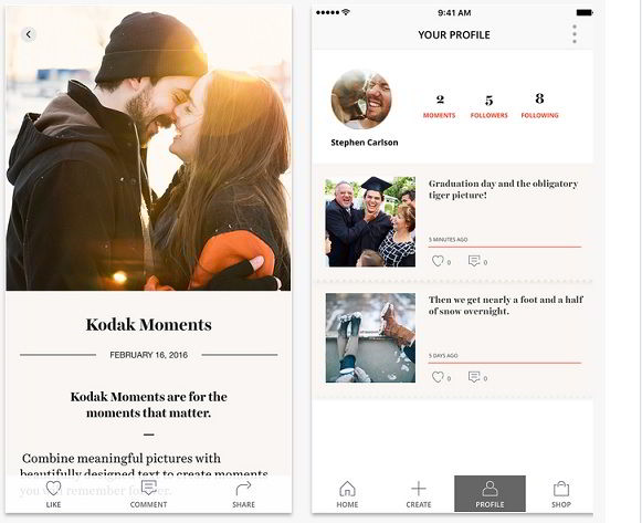 Kodak Moments app download