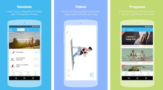 daily yoga app free download for Android