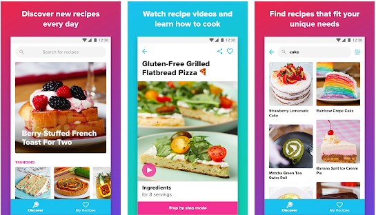 Buzzfeed Tasty - best recipe apps for Android and iOS