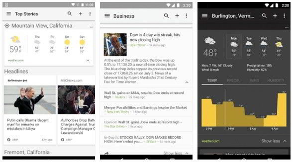 Google News and weather : Best news apps