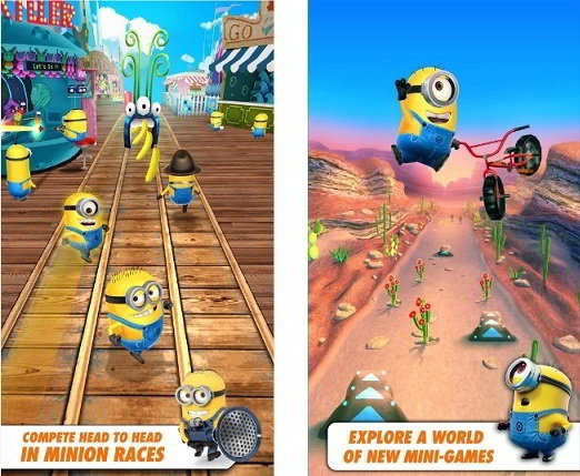 despicable me : top games like subway surfers