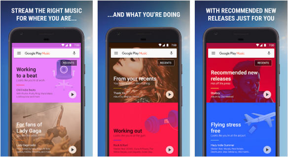 Google Play Music app
