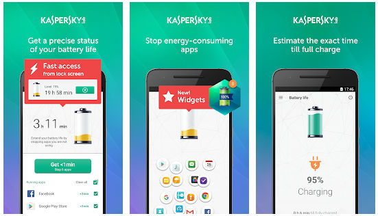 Kaspersky Battery Saver app