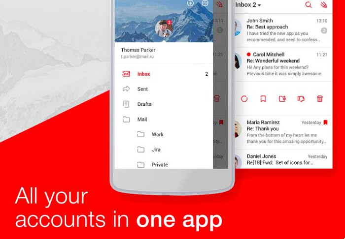 MyMail app