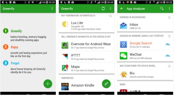 greenify Android power saver app 