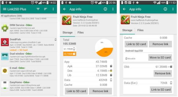 link2sd - best root apps for Android