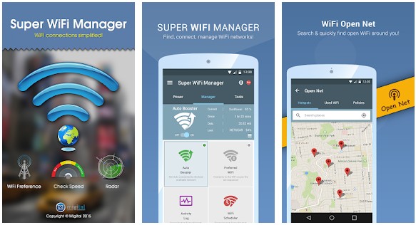 Super WiFi Manager app