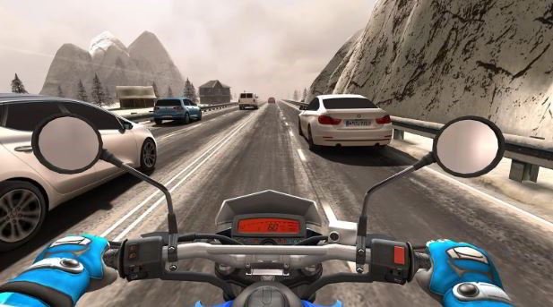 traffic rider bike racing games for Android