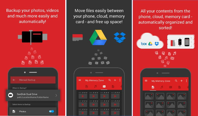 sandisk memory zone app free download