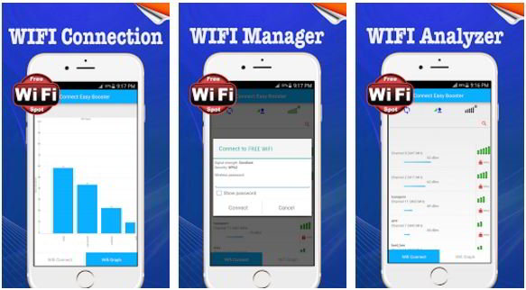 wifi connect easy booster app for Android