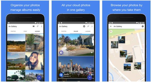 A+ - best gallery apps for Android 2016