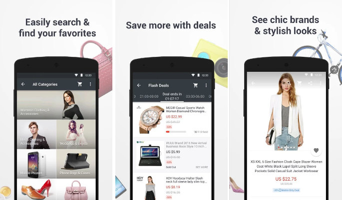 Aliexpress - best apps like Wish shopping made fun