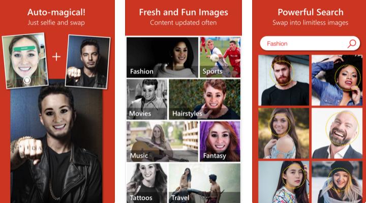 Microsoft Face Swap app