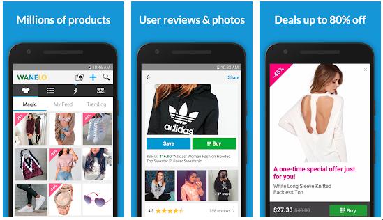 Wanelo - best apps like wish