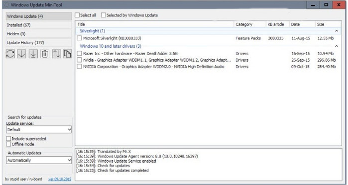 windows update mini tool