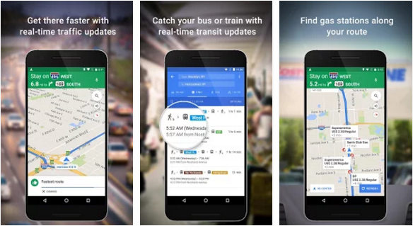 google maps - best Android Navigations apps iPhone