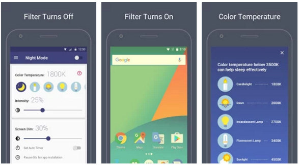 best bluelight filter apps