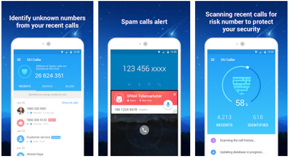 DU Caller id app like truecaller