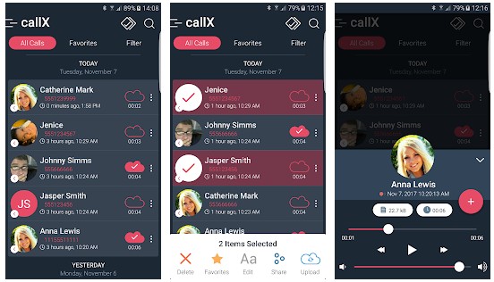 CallX - best android call recorder apps