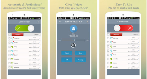 Super Call Recorder app for Android