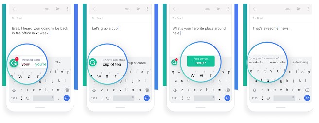 Grammarly Keyboard app