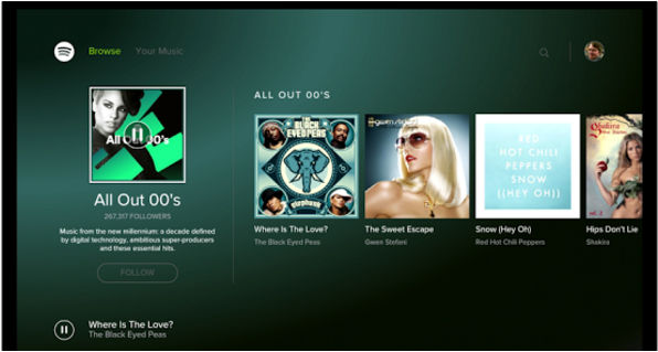 Spotify - best apps for Android TV