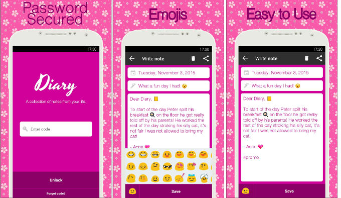 top diary apps