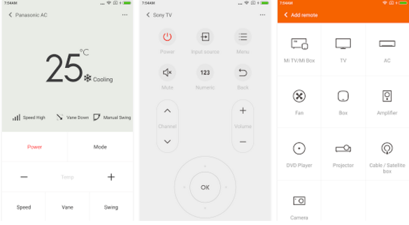 Mi - best remote control apps for Android