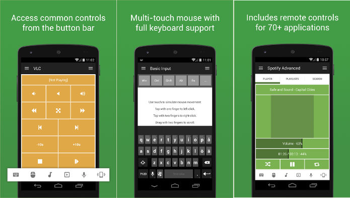 Unified Android Remote app