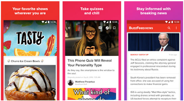 BuzzFeed - best fun app for Android