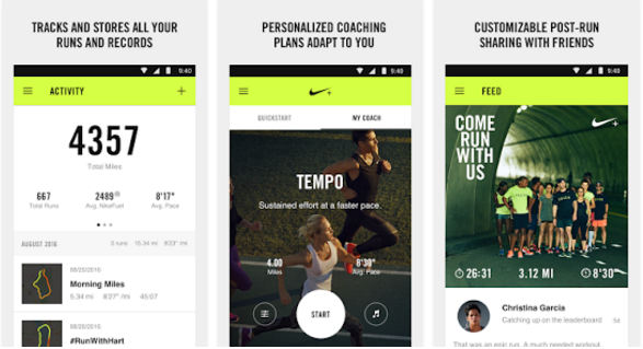 android nike run club