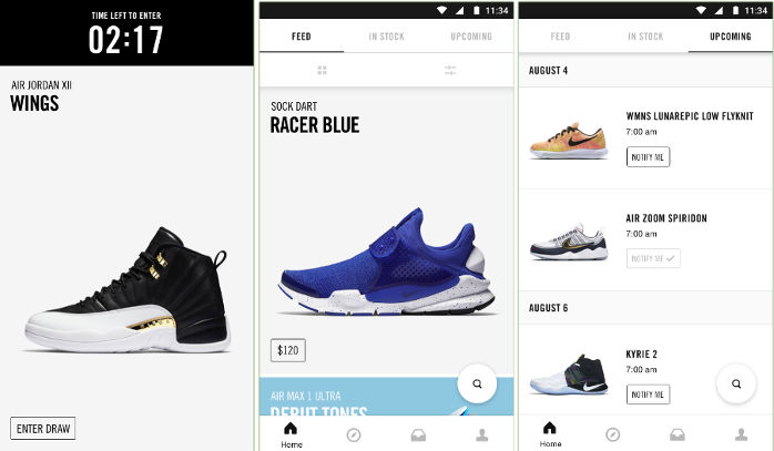 sneakers app website