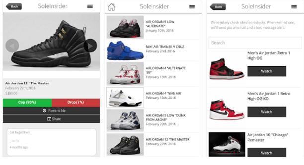 sneaker release app