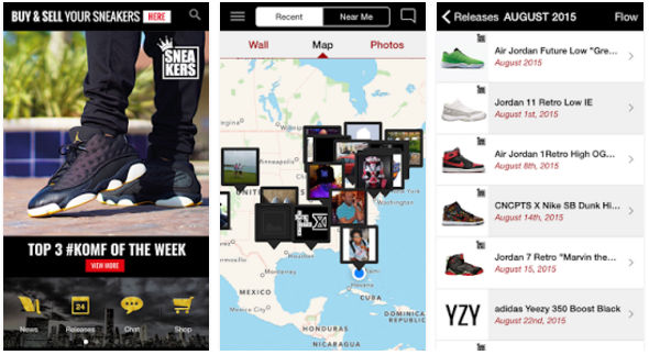 Sneakers app