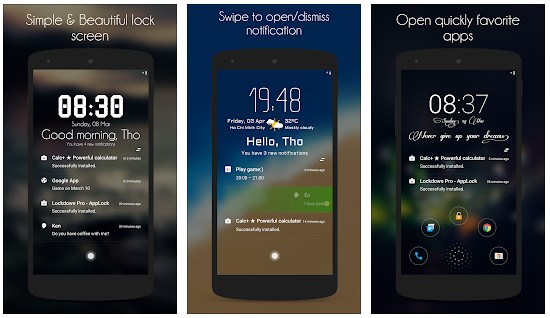 Hi Locker - Best Android lockscreen apps