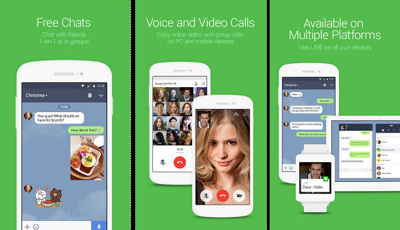 Line - app like WhatsApp