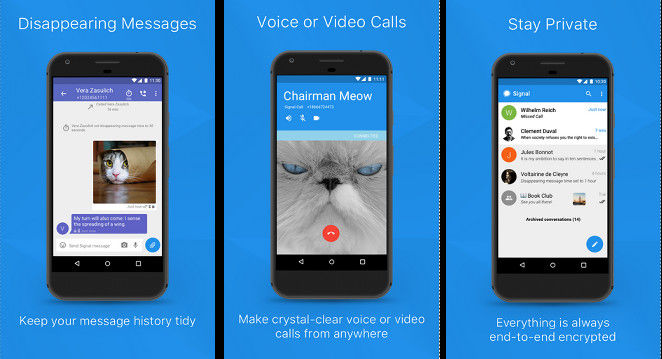 Signal messenger - Best WhatsApp alternative apps
