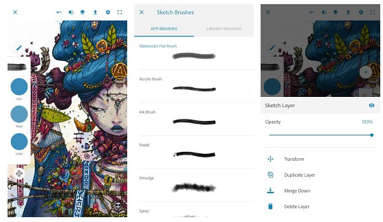 Adobe Sketch - best drawing apps for Android