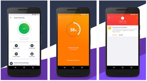 Avast antivirus - Best Android security apps
