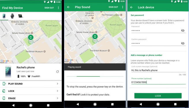 Find My Device - Best Android security apps