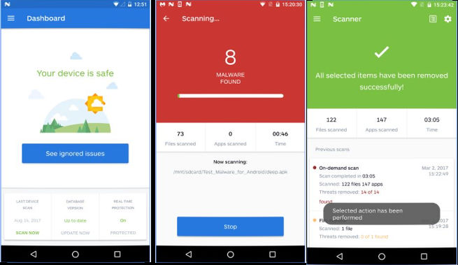 Malwarebytes - best security apps for Android