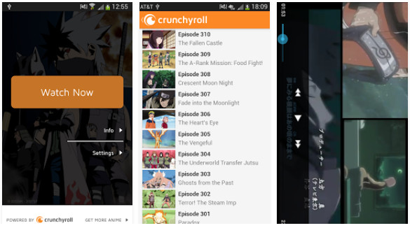 Naruto Shippuden - best anime apps