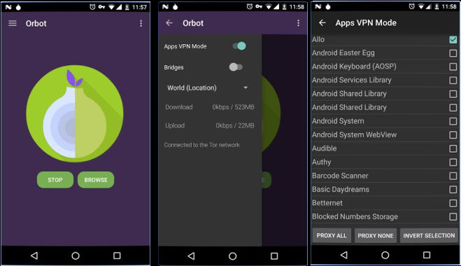 Orbot - best security apps for Android