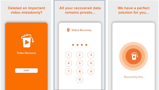 Deleted Video Recovery app