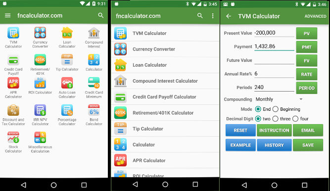 basic online finance calculator