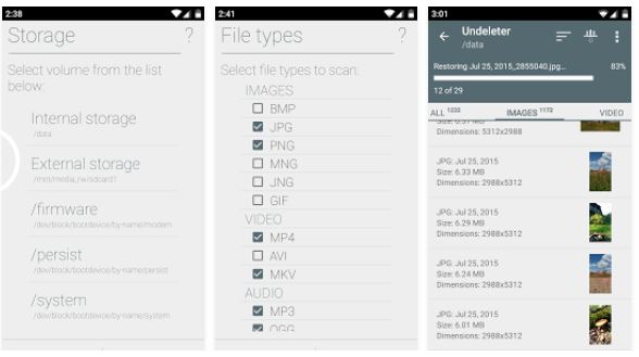Undeleter - best apps to recover deleted files on Android