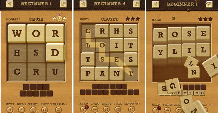 Words Crush game for Android and iOS
